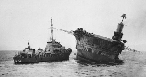 Ark Royal Sinking