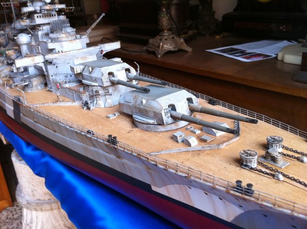 Battleship Bismarck 1/150 Model